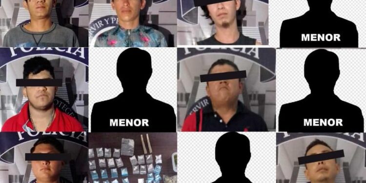 Once detenidos en Isla Mujeres en posesión de sustancias prohibidas