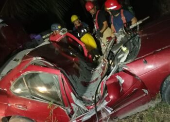 Mueren en accidente cerca de Chetumal dos brigadistas de Sesa