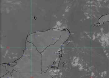 Este día se prevé ambiente caluroso con lluvias dispersas en Quintana Roo