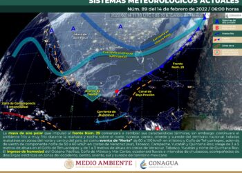 ¡Precaución! Hoy se esperan chubascos en Quintana Roo