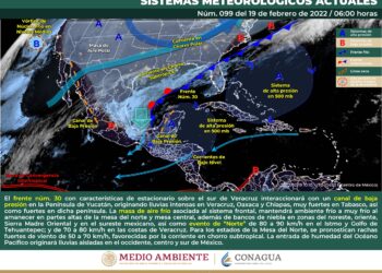 Sábado con probabilidad de lluvias en Quintana Roo; toma tus precauciones
