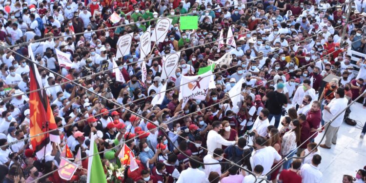 Con toda la carne al asador; se registra Mara Lezama como candidata a gobernadora de Quintana Roo