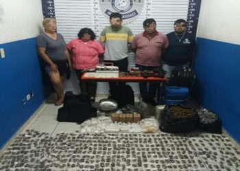 Golpe a la delincuencia; detienen a sujetos con más de 2 mil bolsitas de narcóticos