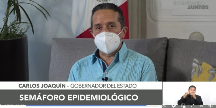 Se mantendrá Quintana Roo en verde una semana más