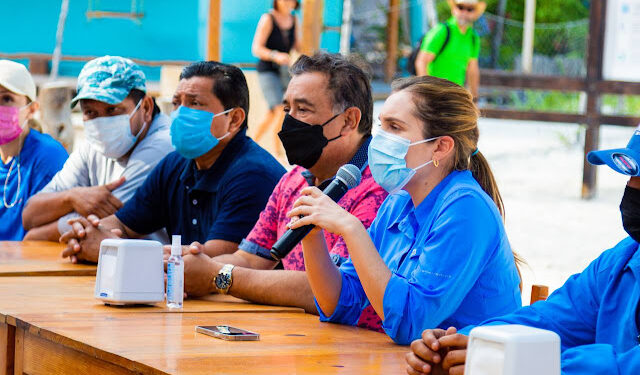 Reconoce Atenea Gómez oportuna intervención de cuerpos de emergencia tras incendio en Dolphin Discovery