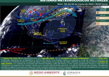 Continuará el ambiente caluroso en Quintana Roo pero con intervalos de chubascos