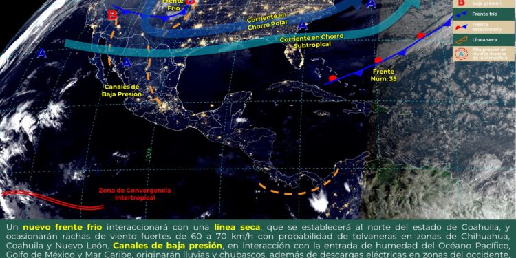 Inicia la semana con probabilidad de chubascos en Quintana Roo