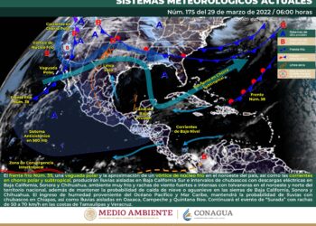 Se mantiene la probabilidad de lluvias aisladas en Quintana Roo