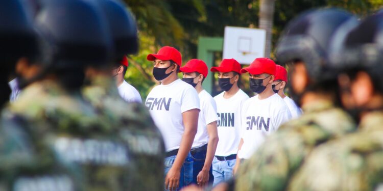 Jóvenes de Isla Mujeres inician con su servicio militar