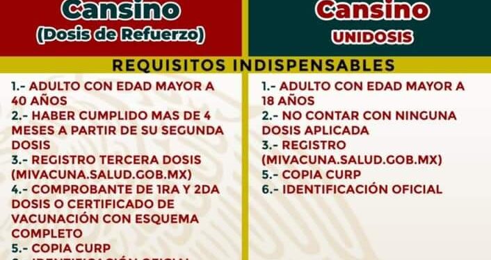 Martes de vacunación contra el Covid-19 en Chetumal, primera dosis y de refuerzo