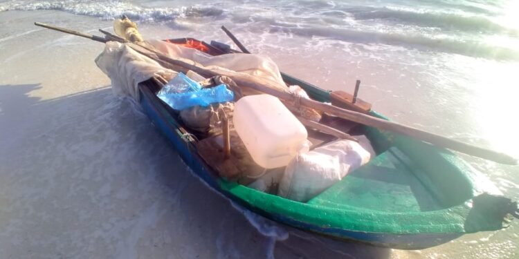 Recalan balseros cubanos en las costas de la Zona Continental de Isla Mujeres