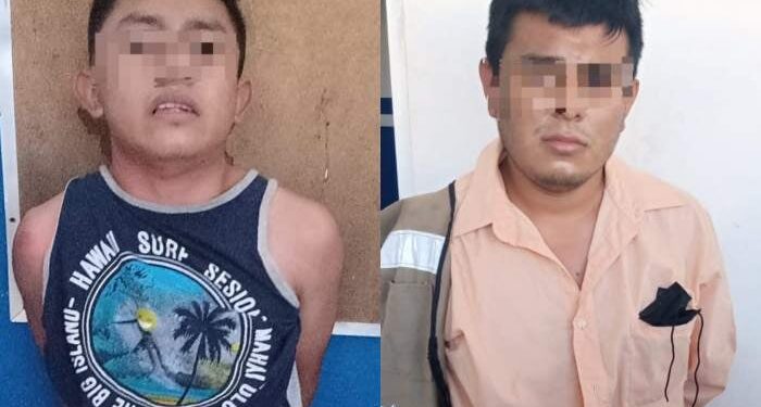 Detienen en Playa del Carmen a par de empistolados