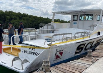 Detienen al capitán del Scuba III por empropelar a dos turistas