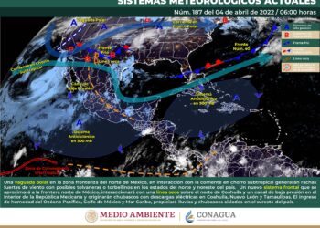 Lunes caluroso en la Península de Yucatán
