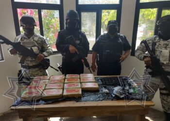 Decomisan en Akumal narcóticos con valor de más de 5mdp