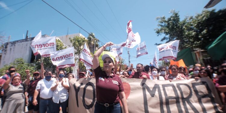Asegura Mara Lezama en Isla Mujeres, que llegó el momento de la transformación