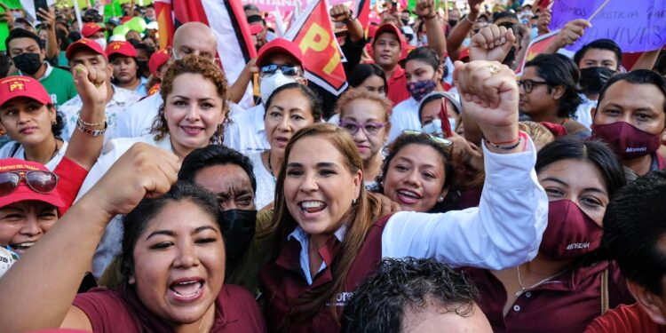 Aumenta Mara Lezama su ventaja en las encuestas, asegura Marybel Villegas