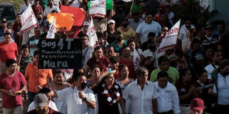 Ofrece Mara Lezama mejorar servicios públicos para mejor calidad de vida en la Zona Maya