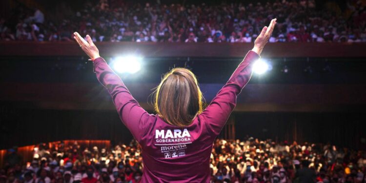 Mara Lezama se mantiene a la cabeza en encuestas