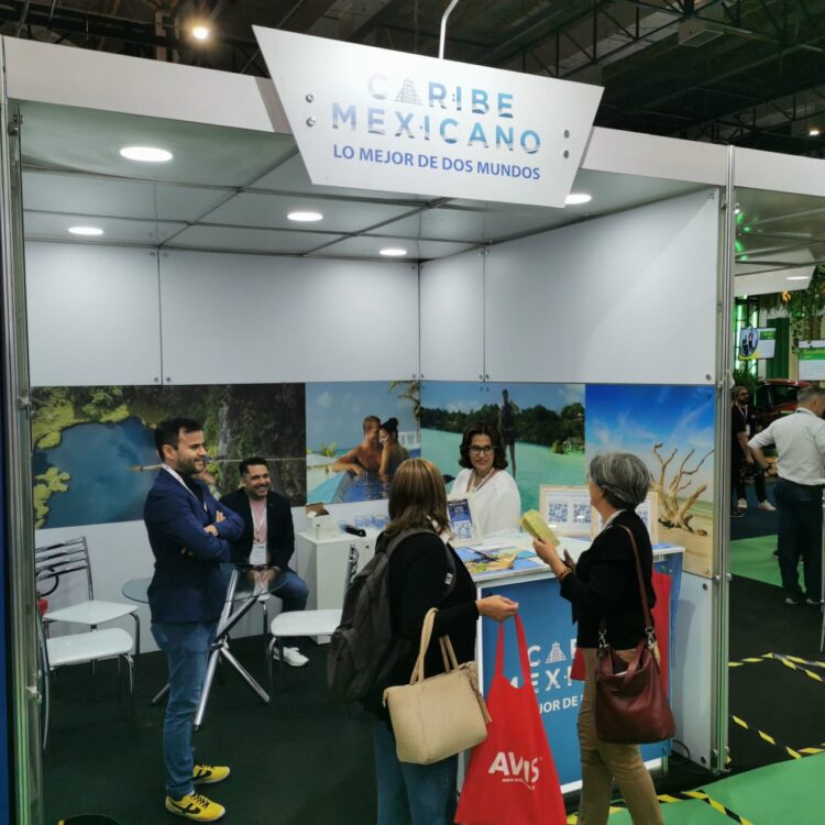 El Caribe Mexicano estuvo presente en la Feria WTM Latín América 2022, en Brasil