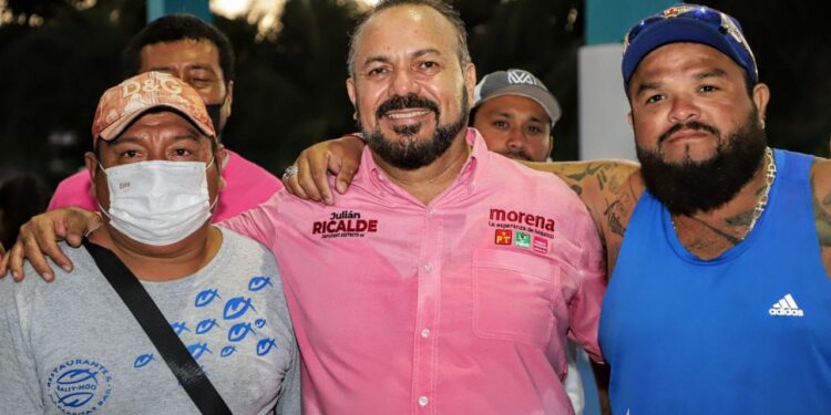 Gestionará Julián Ricalde apoyos para pescadores en Quintana Roo