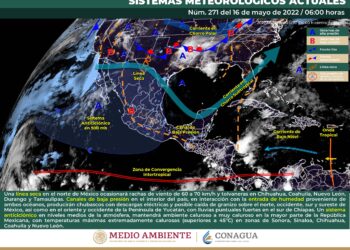 Chubascos y ambiente caluroso este día para Quintana Roo