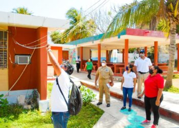 Se adelantan a la temporada de huracanes; empieza revisión de refugios en Isla Mujeres