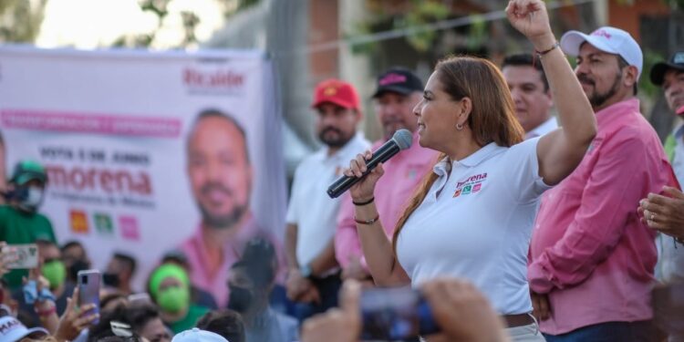 En Isla Mujeres asegura Mara Lezama que vienen tiempos mejores para Quintana Roo