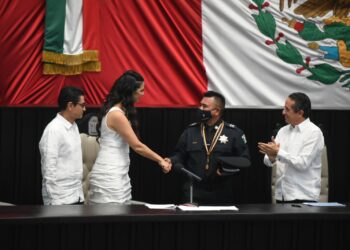 Entregan “Medalla al Mérito Policial” a elementos destacados