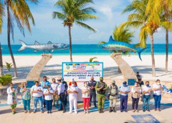 Atenea Gómez Ricalde da banderazo del Operativo Verano Seguro 2022