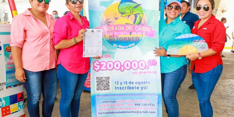 Continúan las inscripciones para el Torneo de Pesca Femenil «La Dorada del Caribe»