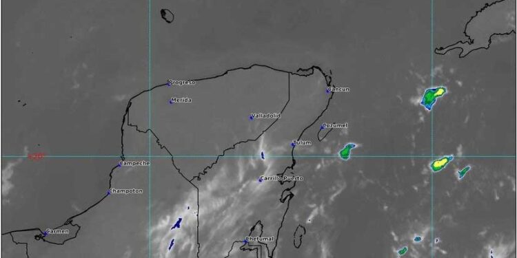 Así estará el clima este lunes en Quintana Roo