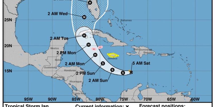 Continúa la vigilancia sobre “IAN”