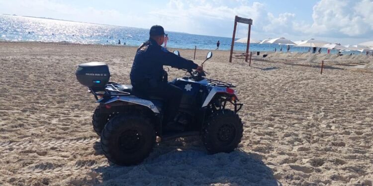 Aumentan recorridos y patrullajes en Isla Mujeres