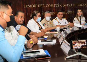 Encabeza Atenea primera Sesión del Comité Operativo Municipal de Fenómenos Hidrometeorológicos