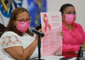 Presentan campaña contra el Cáncer de Mama en Isla Mujeres