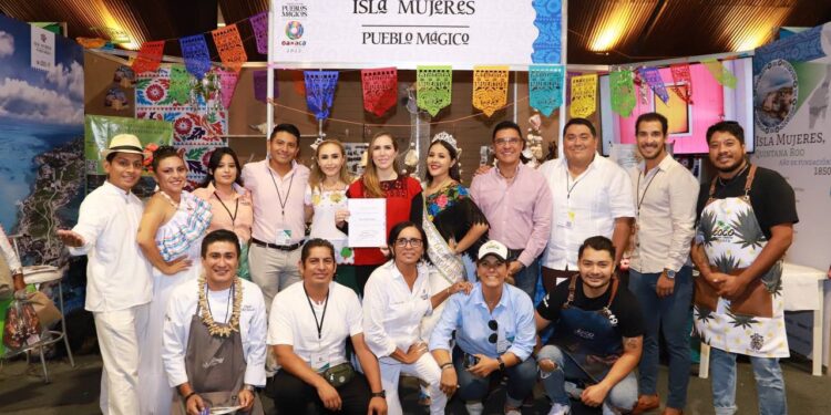 Concluye con gran éxito la participación de Isla Mujeres en el 4to.Tianguis de Pueblos Mágicos