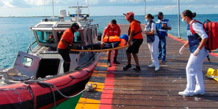 Realizan con éxito simulacro de derrame de hidrocarburo en Isla Mujeres