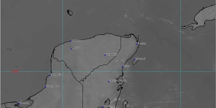 Así estará el clima hoy en Quintana Roo
