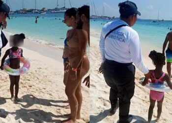 Localizan a menor de edad extraviada en Playa Centro