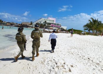 Redoblan la vigilancia en las playas y zonas turísticas de Isla Mujeres