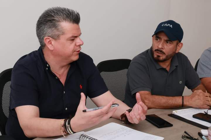 Atenea Gómez se reúne con directivos de la CAPA para buscar solución definitiva por el agua