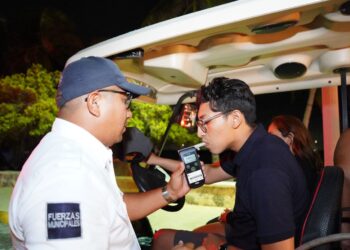 Saldo blanco durante puente vacacional en Isla Mujeres