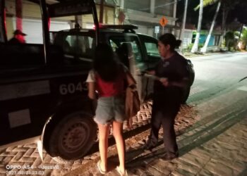 Respuesta inmediata del GEAVIG de Isla Mujeres ante una menor extraviada