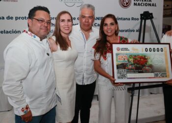Celebra Atenea Gómez junto a la gobernadora Mara Lezama que Isla Mujeres fuera la sede del 65 aniversario de la Canirac