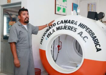 Concluyó el mantenimiento preventivo y correctivo de la cámara hiperbárica