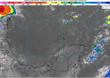 Así estará el clima hoy en Quintana Roo