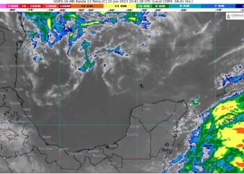 Así estará el clima hoy en Quintana Roo