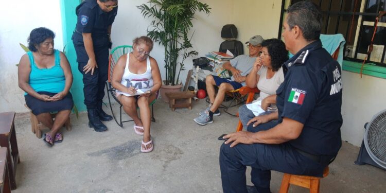 Conforman el primer Comité Vecinal de Seguridad en la Zona Continental de Isla Mujeres