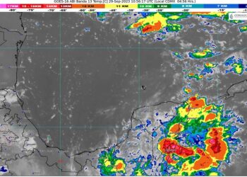 Continuarán las lluvias para la zona norte de Quintana Roo